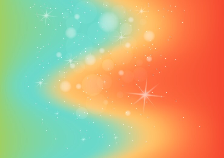 Vector fondo abstracto de color pastel con bokeh