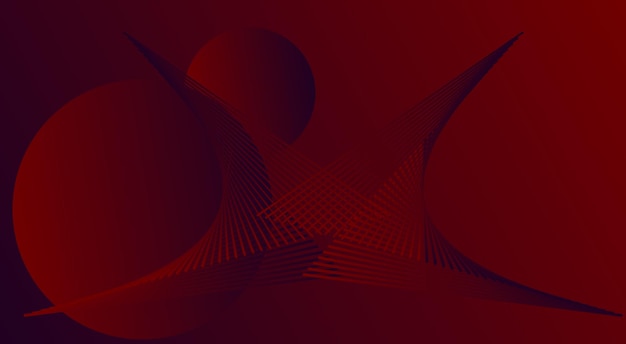 Fondo abstracto de color rojo creativo