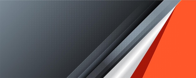 Fondo abstracto en color rojo y negro Fondo de banner vectorial Diseño