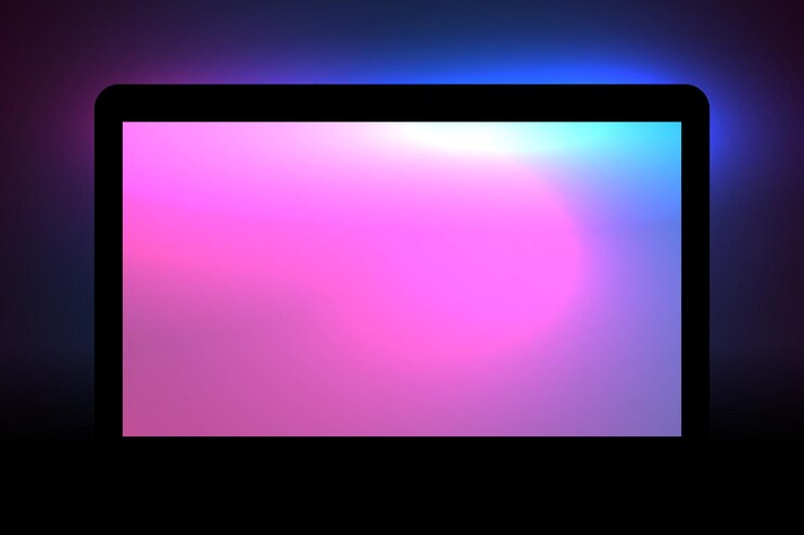 Vector fondo abstracto de color rosa y azul que fluye para materiales web y de aplicación