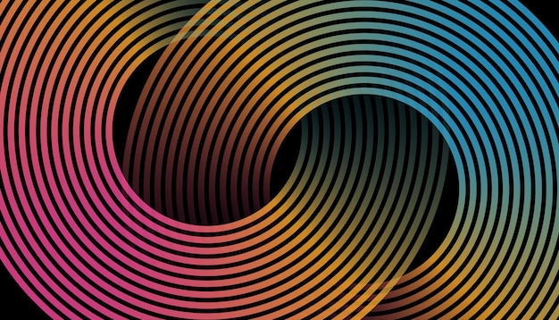 Fondo abstracto de color rosa, naranja y azul