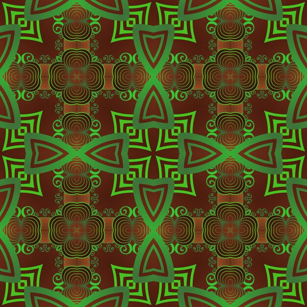 Fondo abstracto con color verde texturizado sin costuras combinado con amarillo oscuro