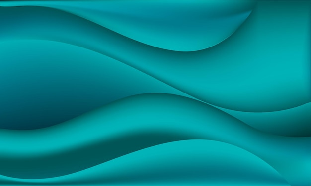 Fondo abstracto color verde Vector Premium