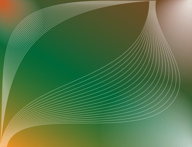 Fondo abstracto con colores de gradiente verde amarillo