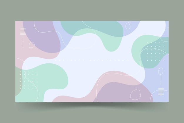 fondo abstracto en colores pastel suaves EPS 10