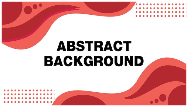 Fondo abstracto en colores rojo y negro Plantilla para cartón de visita cartel de banner Vector