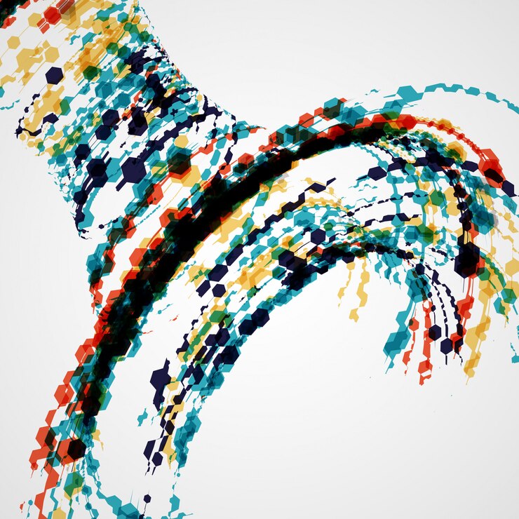 Vector fondo abstracto de colores