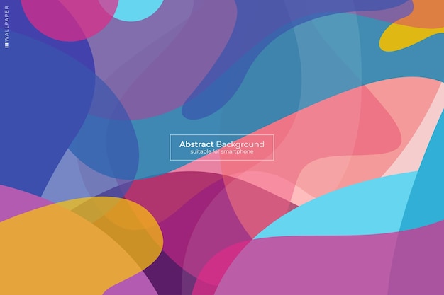 Fondo abstracto colorido adecuado para fondos de pantalla de sitios web, teléfonos inteligentes, etc.
