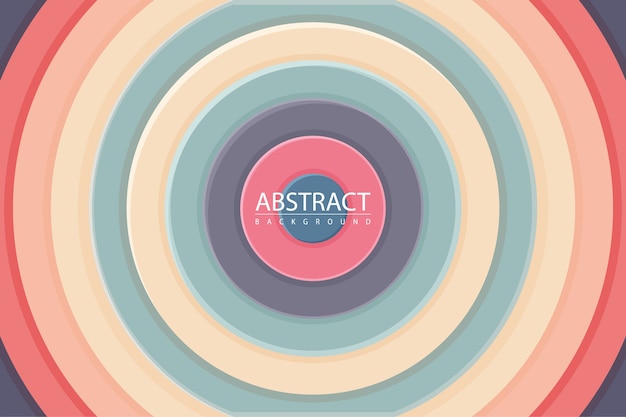 Fondo abstracto colorido circular