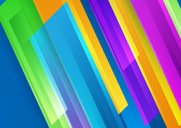 Fondo abstracto colorido Cubiertas abstractas modernas diseño de cubiertas mínimas Ilustración de vector de fondo geométrico colorido
