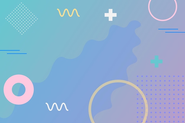 Fondo abstracto colorido con formas geométricas con espacio para texto Diseño mínimo