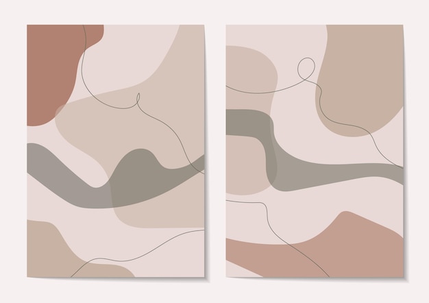 Fondo abstracto colorido con formas geométricas en tonos pastel Banner con elemento de diseño moderno