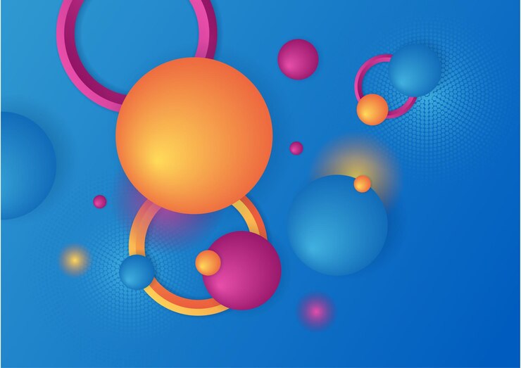 Vector fondo abstracto colorido formas geométricas