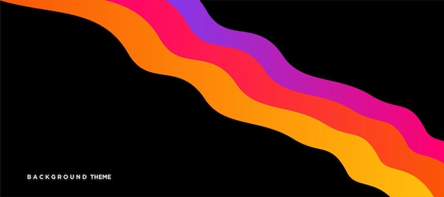 Fondo abstracto colorido minimalista