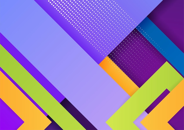 Fondo abstracto colorido moderno para el diseño de presentaciones