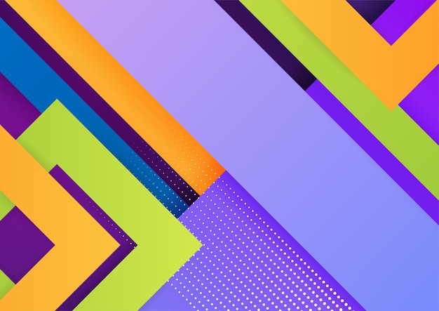Fondo abstracto colorido moderno para el diseño de presentaciones