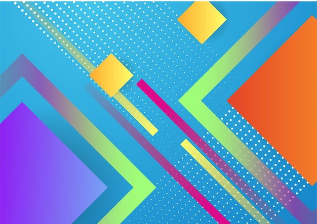 Fondo abstracto colorido moderno para el diseño de presentaciones