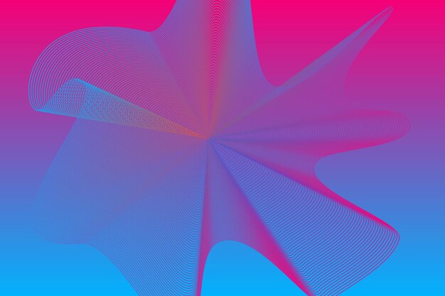 Fondo abstracto colorido moderno con fondo de formas onduladas flotantes