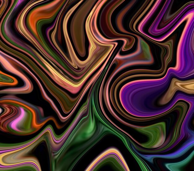 Un fondo abstracto colorido con un patrón en espiral