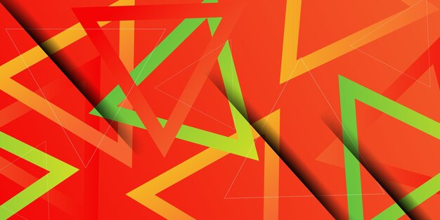 Fondo abstracto colorido con triángulos vector eps10