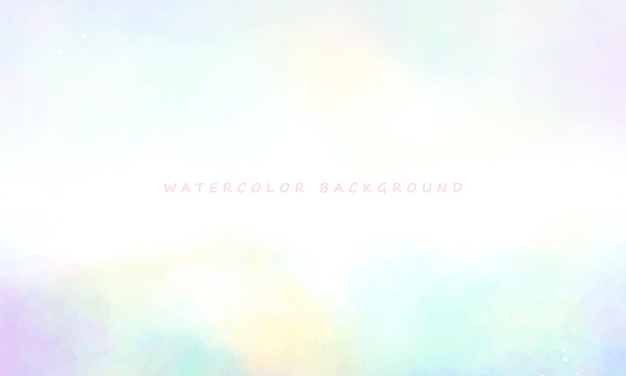 Fondo abstracto colorido vector acuarela para diseño gráfico