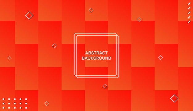 Fondo abstracto con composición de forma cuadrada
