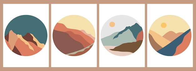 Fondo abstracto contemporáneo dibujado a mano de objetos garabateados y varias formas plantilla geométrica