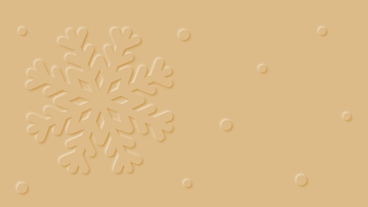 Vector fondo abstracto de copos de nieve en diseño de arte de papel