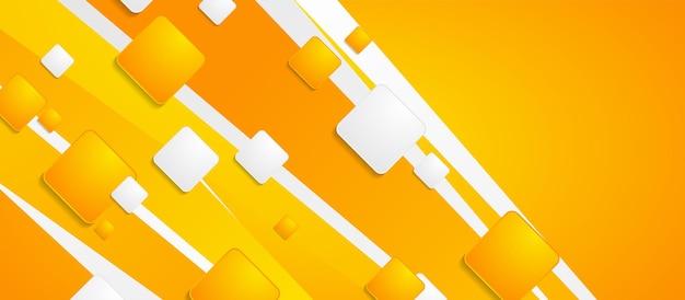 Fondo abstracto corporativo de color naranja brillante