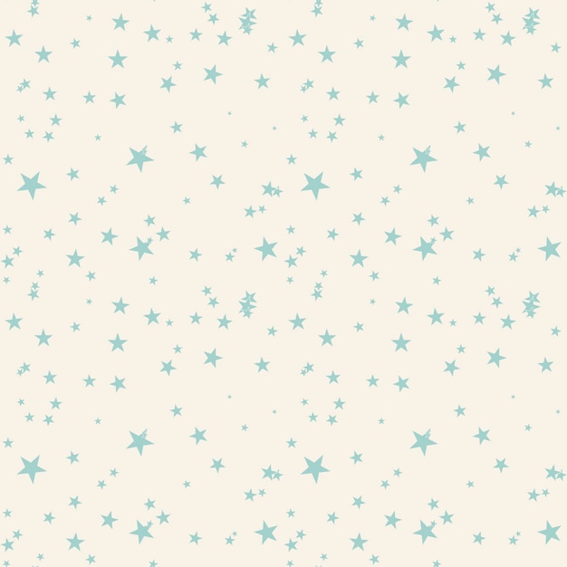 Fondo abstracto sin costuras con estrellas. Patrón geométrico desordenado infinito.