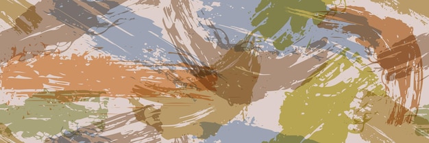 Fondo abstracto sin costuras con parches de pintura de colores Plantilla para texturas textiles fondos de pantalla cubiertas de protectores de pantalla e ideas creativas