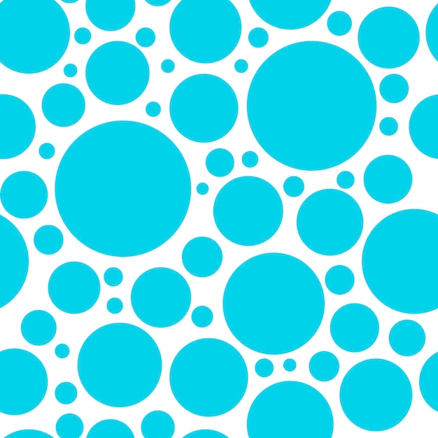 Fondo abstracto sin costuras con puntos, círculos. Patrón geométrico punteado infinito.