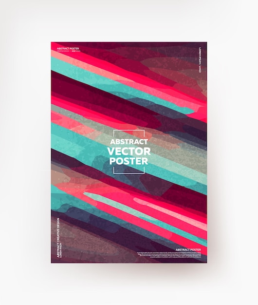 Fondo abstracto, creativo, neón. Para carteles, volantes, pancartas, portadas. Vector.