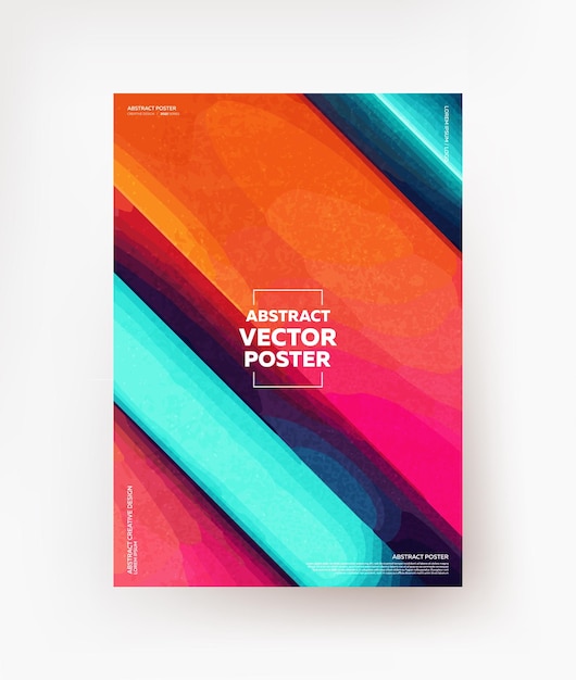 Fondo abstracto, creativo, neón. Para carteles, volantes, pancartas, portadas. Vector.