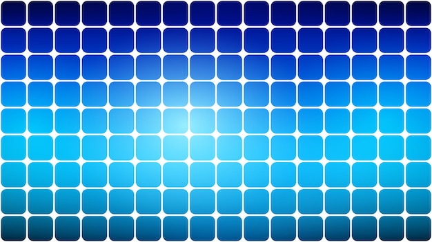 Fondo abstracto de cuadrados en colores azules