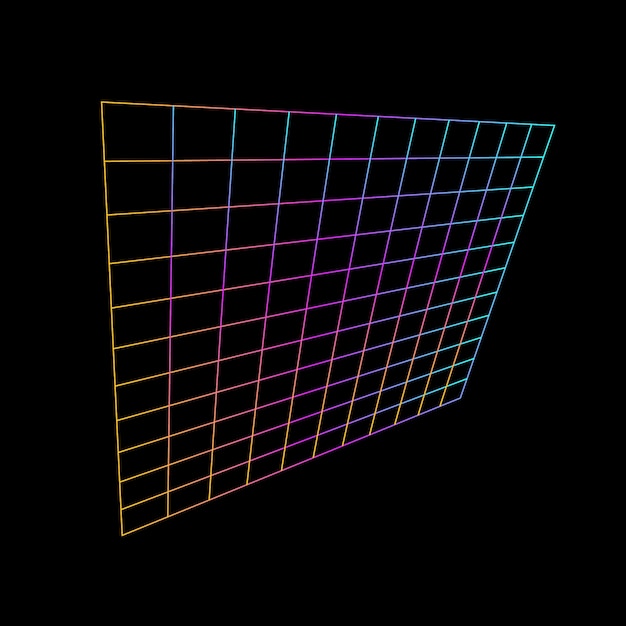 el fondo abstracto de la cuadrícula de líneas cuadradas