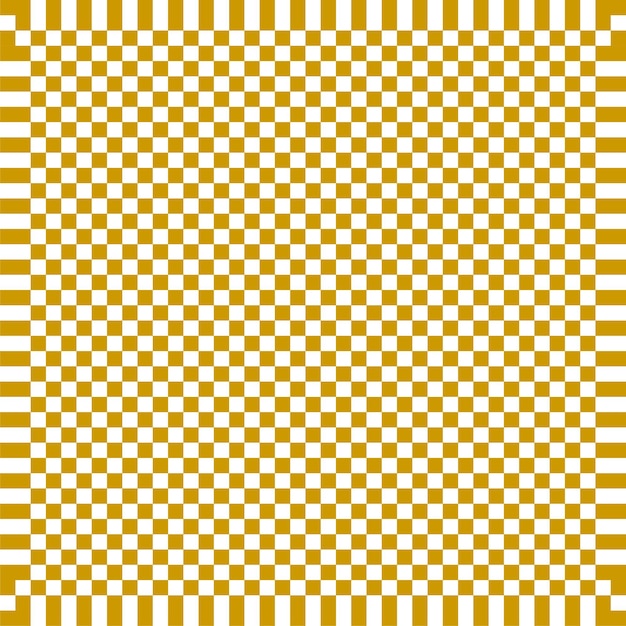 Fondo abstracto a cuadros amarillo y blanco