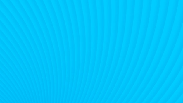Fondo abstracto de curvas de degradado en colores azul claro