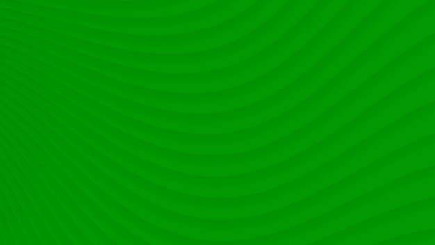 Fondo abstracto de curvas de degradado en colores verdes