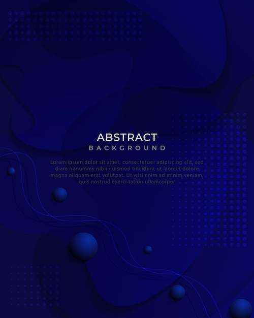 Fondo abstracto degradado azul oscuro