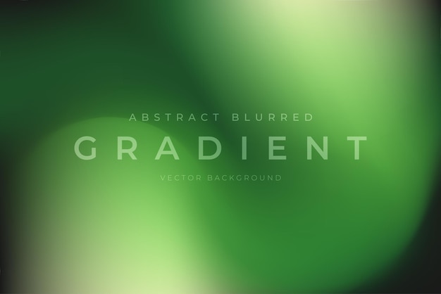 Fondo Abstracto Degradado Borroso Verde