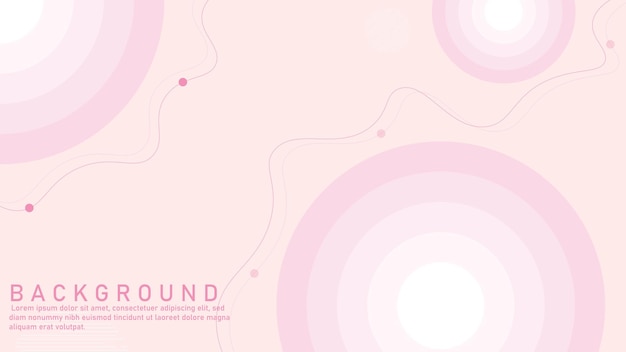 Fondo abstracto degradado círculo rosa
