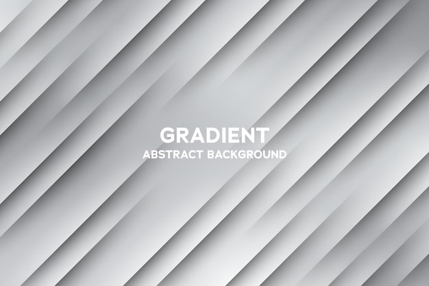 Fondo abstracto de degradado de color gris vectorial. Diseño de pancartas