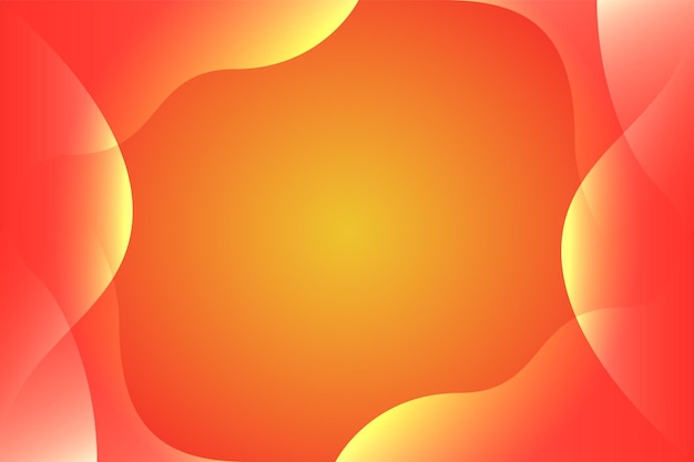 Fondo abstracto degradado naranja