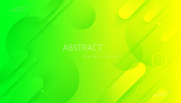 Fondo abstracto degradado a todo color Fondos verdes ilustración vectorial