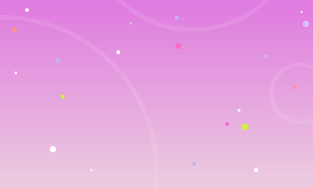 Fondo abstracto degradado vectorial con diferentes formas