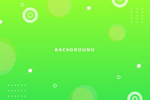 Fondo abstracto degradado verde con diseño moderno