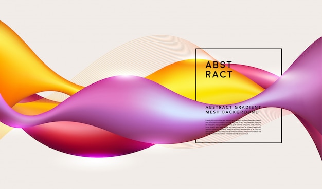 Fondo abstracto y degradado