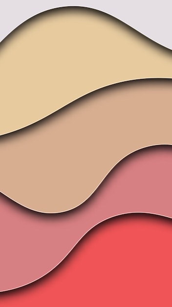 Fondo abstracto con diseño de banner de historias de formas de corte de papel. ilustración vectorial