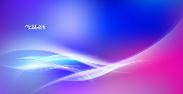 Fondo abstracto con diseño de estilo de onda de luz